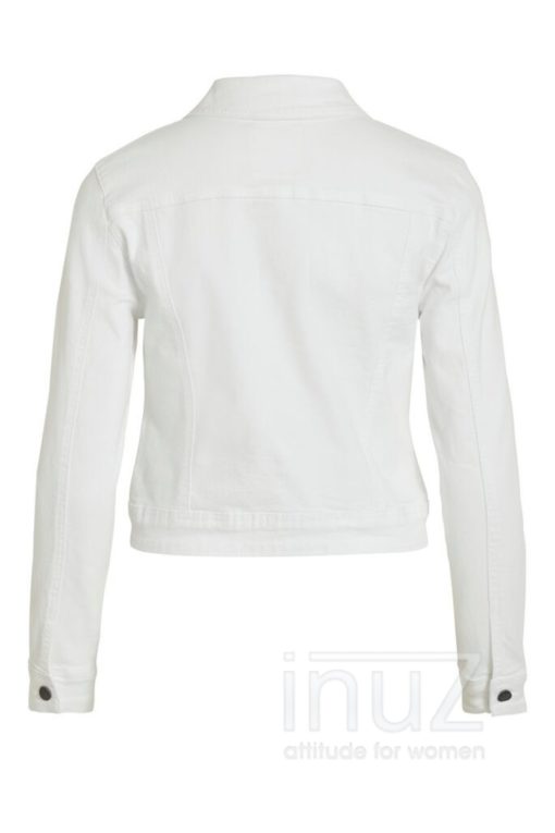 OBJ200062 OBJWIN NEW DENIM JACKET WIT - Afbeelding 2