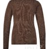 Grace V-Neck - JAN200075 brown