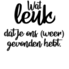 Wat leuk !!