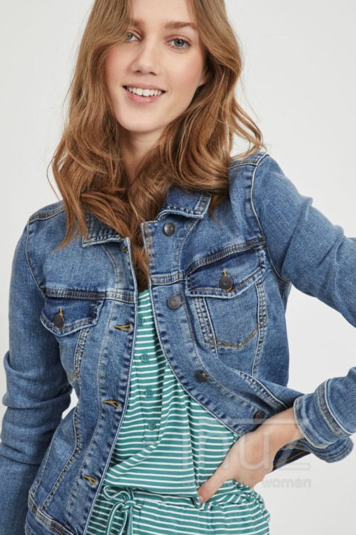 spijkerjas regular fit - OBJ210036 blauw - Afbeelding 2