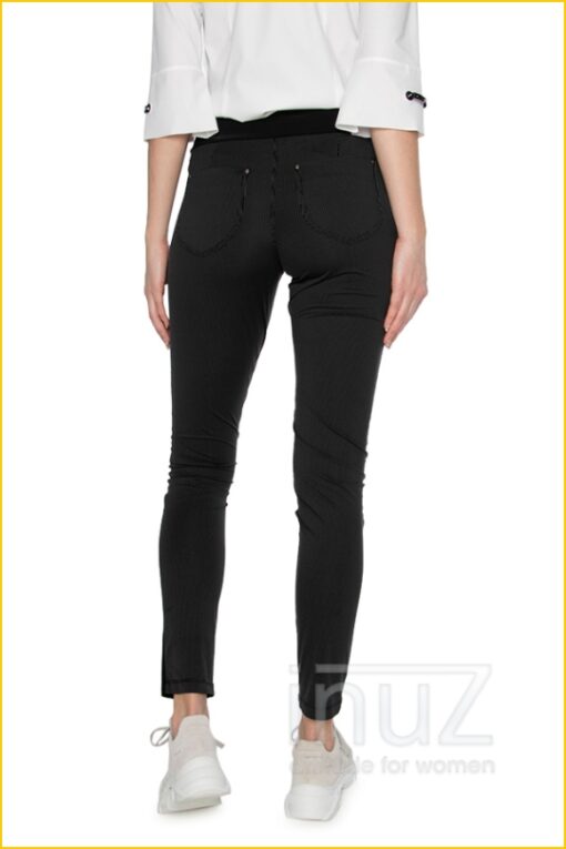 Broek -ZIP210025- zwart