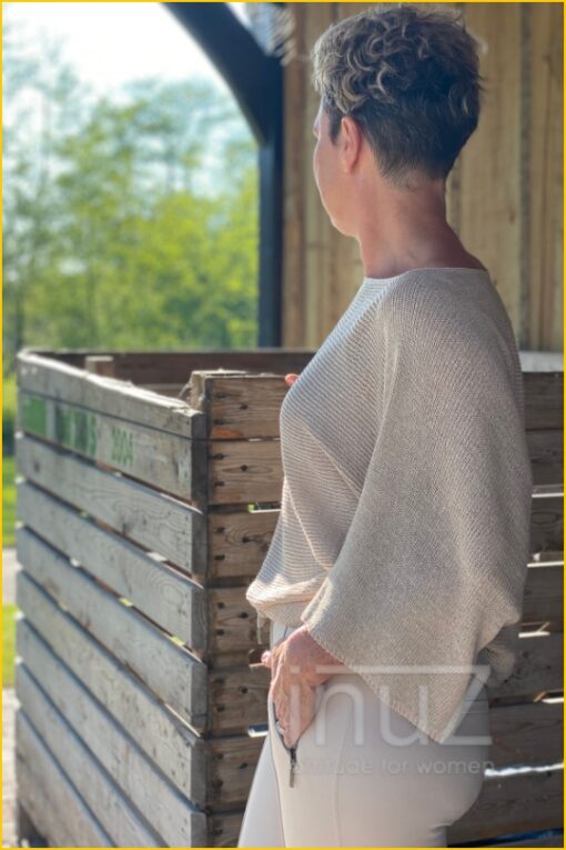 Zomertrui - BEA210003 - ecru - Afbeelding 3