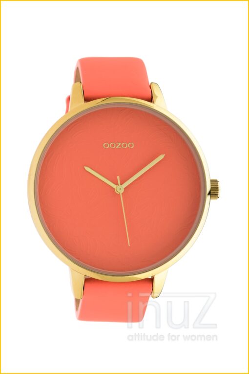 Horloge -OOZ210017- peach pink