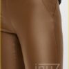 Coated legging -OBJ210067- sepia bruin