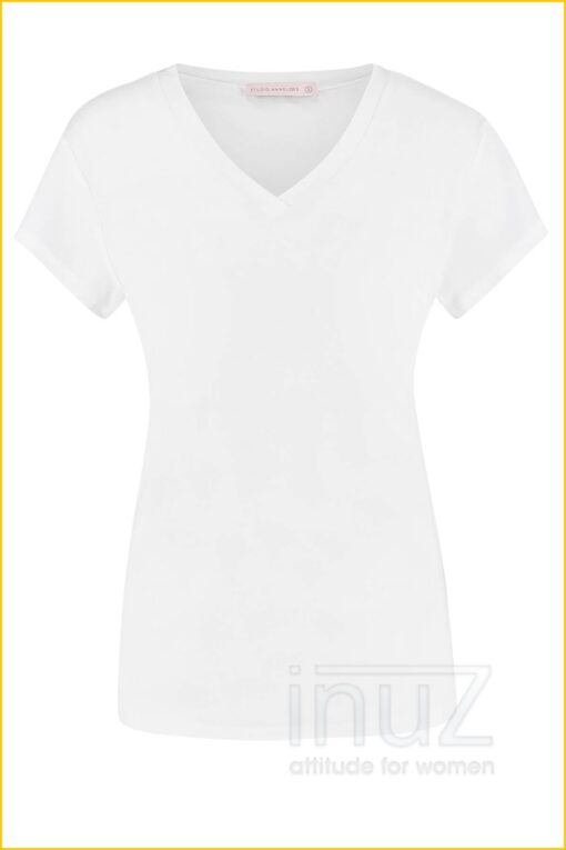 Tshirt -STU210090- wit - Afbeelding 2