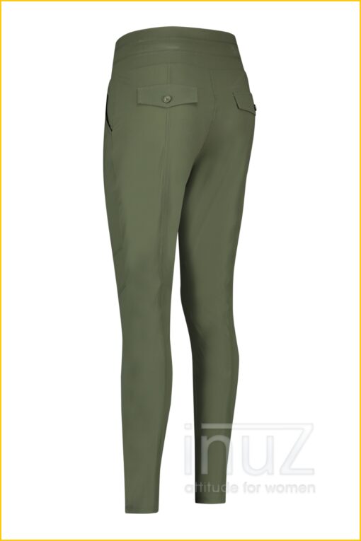 Strakke pantalon New Franka - STU210041 groen