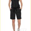 ZIP73 Jumpsuit kort krijtstreep