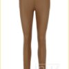 Coated legging -OBJ210067- sepia bruin