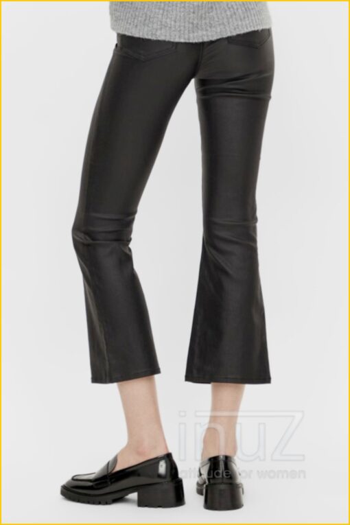 Broek OBJBELLE met wijde pijp - OBJ210082 zwart - Afbeelding 4
