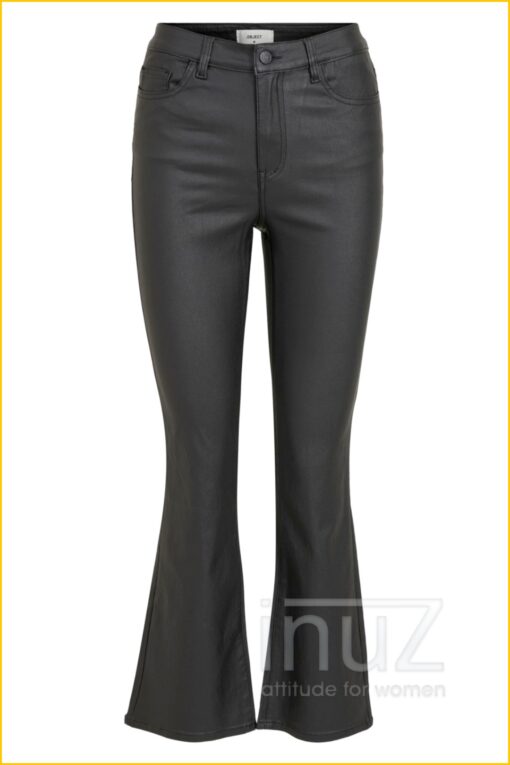 Broek OBJBELLE met wijde pijp - OBJ210082 zwart - Afbeelding 2
