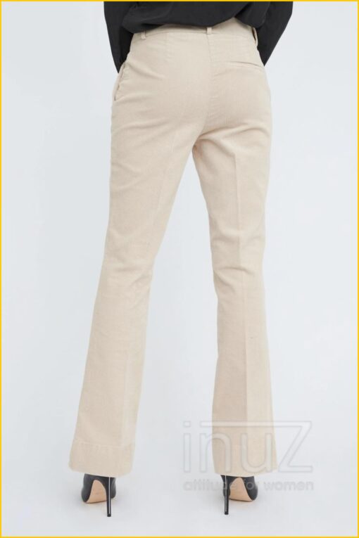 Broek Clara 393 - FIU210006 white corduroy