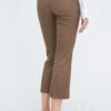 Broek Clara Crop 525 - FIU210008 brown check
