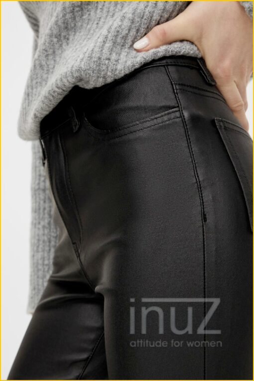 Broek OBJBELLE met wijde pijp - OBJ210082 zwart - Afbeelding 6