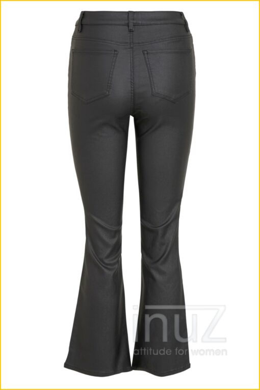 Broek OBJBELLE met wijde pijp - OBJ210082 zwart - Afbeelding 3