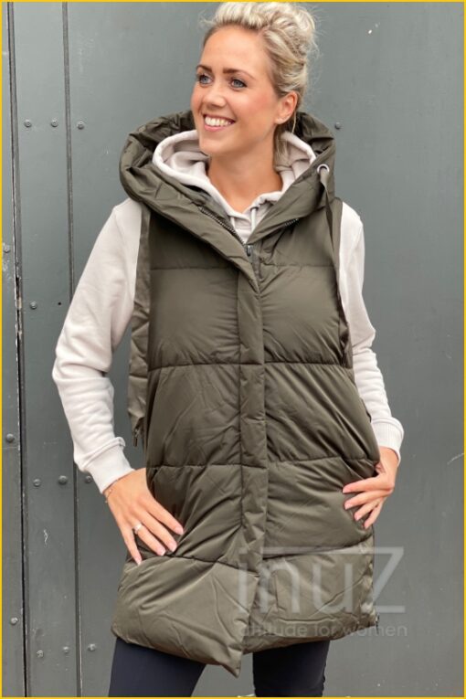 Bodywarmer Joy -BEA210019 kaki