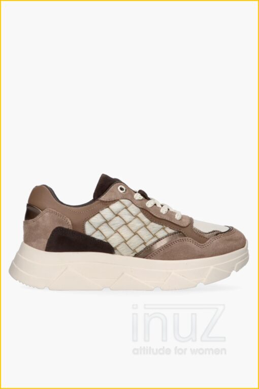 Sneaker -TAN210020- taupe multi