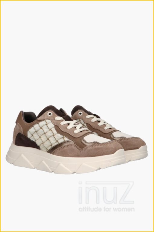 Sneaker -TAN210020- taupe multi