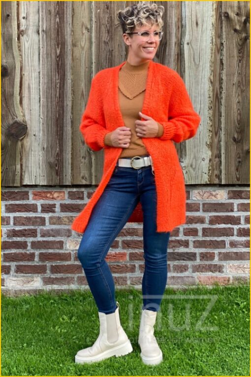 Vest -INU210106 oranje - Afbeelding 3