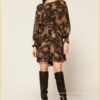 Jurk Xeni - FRE210019 bruin