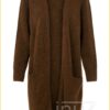 Vest -OBJ210063- bruin sepia