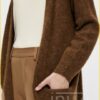 Vest -OBJ210063- bruin sepia