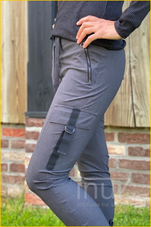 Pants Lilli - JAN210087 Old black - Afbeelding 7