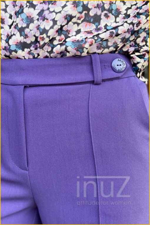 Broek Vantalle vis - AAI210060 purpleplum