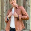 blouse GGShirt LDRV - GIP210005 cognac