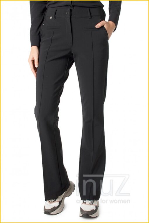 Flair broek -ZIP210032 zwart