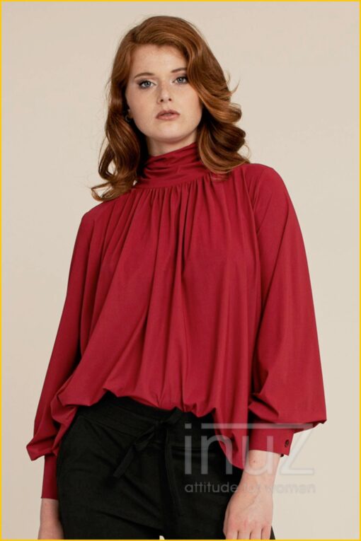 Blouse Caroline - STU210115 deep red