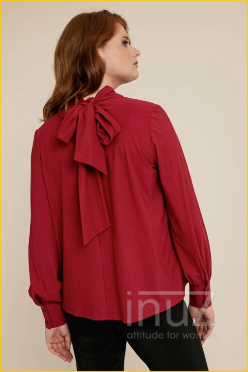 Blouse Caroline - STU210115 deep red