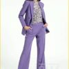 Blazer Perize Vis - AAI210059 purpleplum