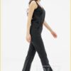 STU200068 Flair bonded trousers black