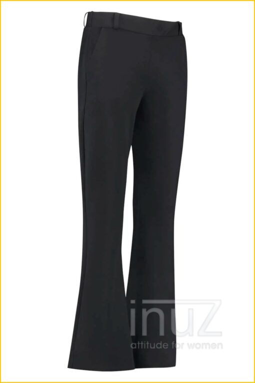 STU200068 Flair bonded trousers black - Afbeelding 3