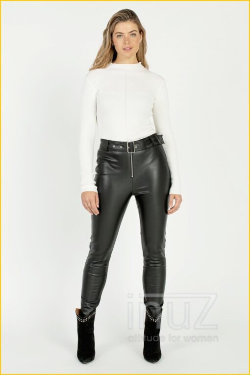 Broek Pavi Pu - AAI210064 zwart - Afbeelding 2
