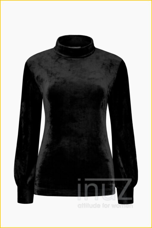 Coltrui velours -HEL210022 zwart - Afbeelding 2