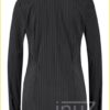 Blouse -STU210077- zwart offwhite