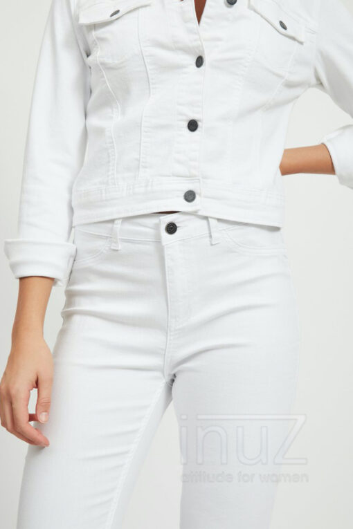 OBJ200063 Jeans objskinny sophie wit - Afbeelding 5