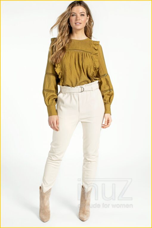 Blouse VAYENNA VIS 527 - AAI210033  geel - Afbeelding 2