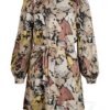 Objstine ls shirt dress - OBJ210025 sandshell