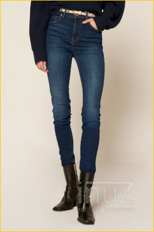Jeans -OFRE21031 blauw maat S