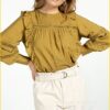 Blouse VAYENNA VIS 527 - AAI210033 geel