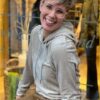 Hoodie velours -HEL210024 sand
