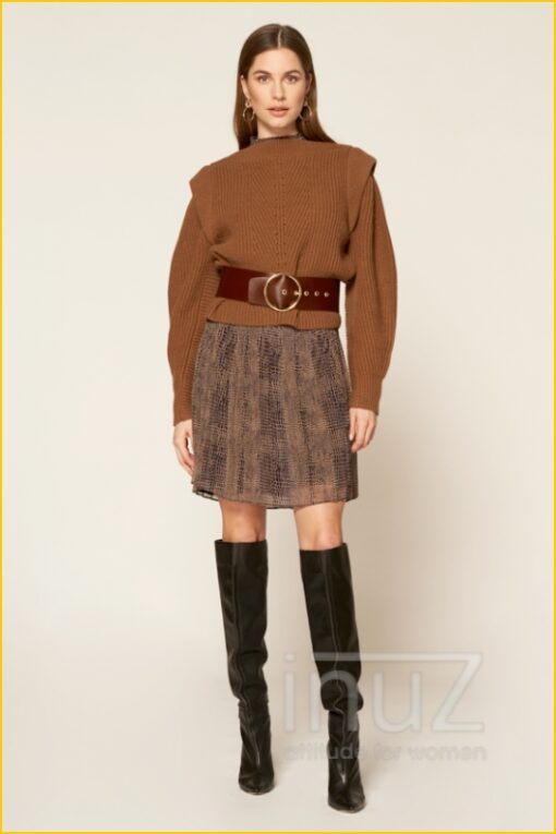 Sweater Abigail - FRE210016 bruin