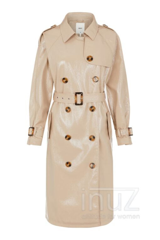 Jas OBJERIKA TRENCH COAT - OBJ210004 beige