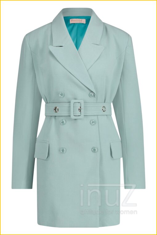 Blazer -OFRE21002 groen maat S - Afbeelding 2