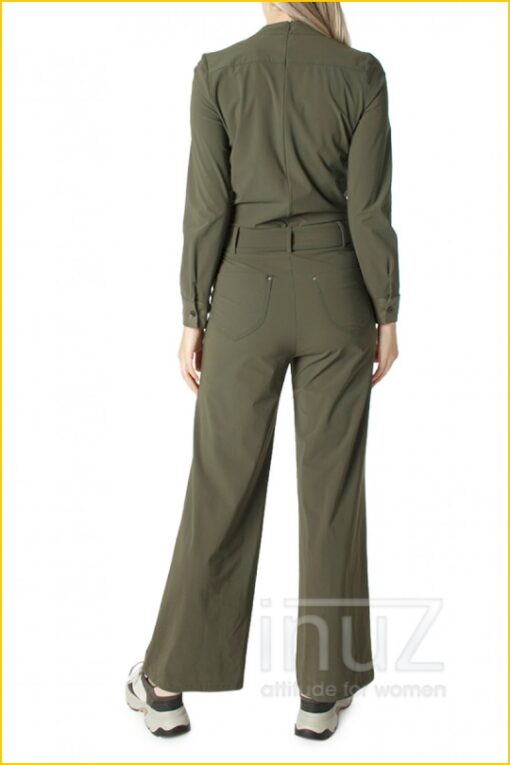 Jumpsuit metal ring -ZIP210033 groen