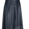 STU200017 Penny dull leather skirt