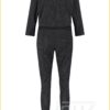 Jumpsuit -STU210111 pinstripe black/offwhite