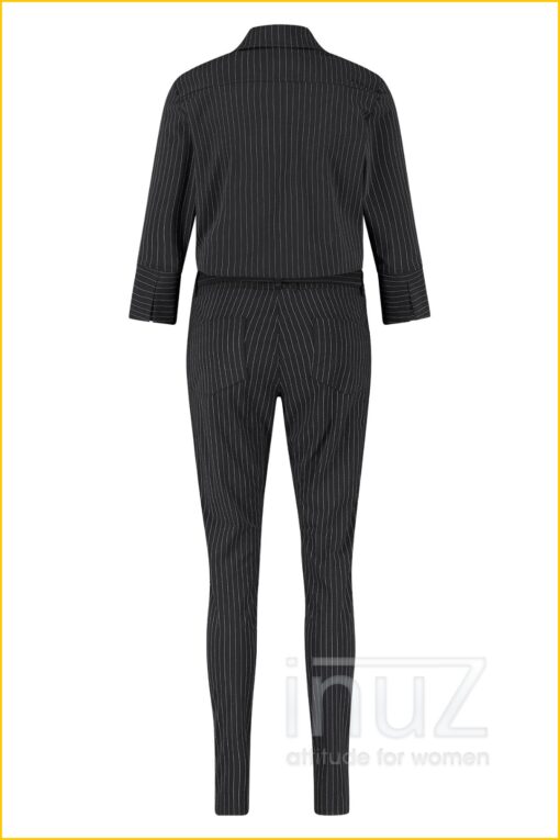 Jumpsuit -STU210111 pinstripe black/offwhite